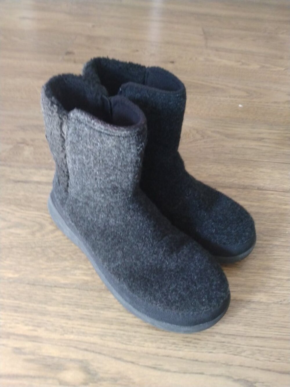 Chaco fleece booties